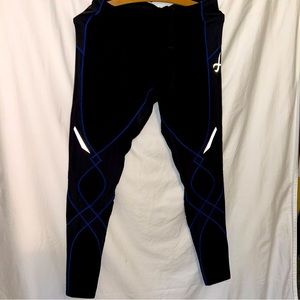 Black Male Cw-x Athletic Leggings